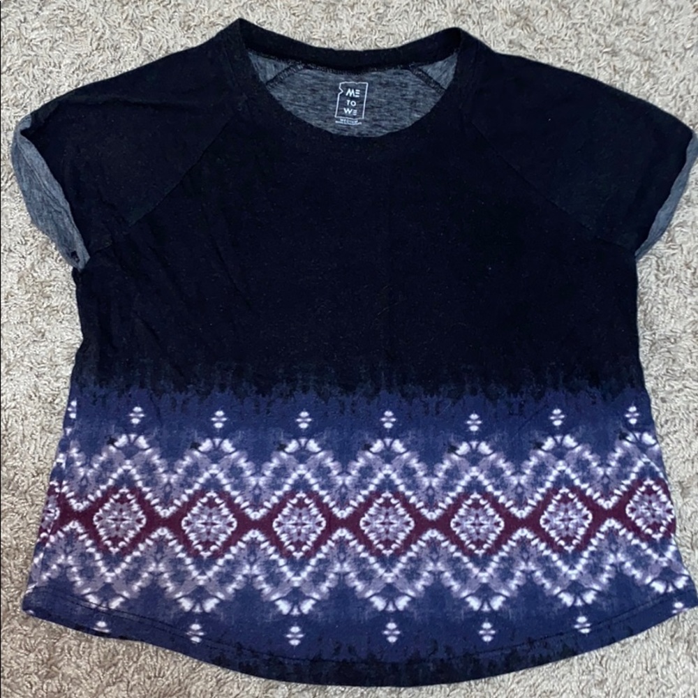 Colorful crop top